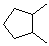 CAS # 2452-99-5, 1,2-Dimethylcyclopentane