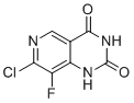 CAS 登录号：2454397-75-0, 7-氯-8-氟吡啶并[4,3-d]嘧啶-2,4(1H,3H)-二酮
