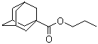 structure of CAS# 24556-15-8, 1-金刚烷甲酸丙酯