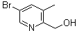 structure of CAS# 245765-71-3, 5-溴-2-羟基甲基-3-甲基吡啶