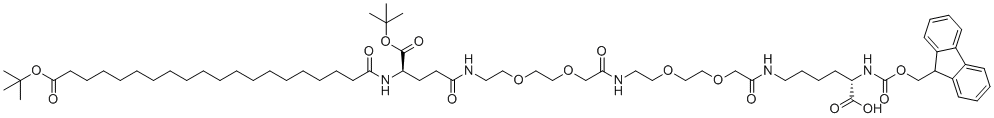 structure of CAS# 2460751-66-8, 替尔泊肽侧链