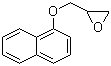 structure of CAS# 2461-42-9, 3-(1-萘氧基)-1,2-环氧丙烷