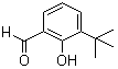 structure of CAS# 24623-65-2, 3-(tert-Butyl)-2-hydroxybenzaldehyde