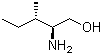 CAS 登录号：24629-25-2, L-异亮氨醇, (2S,3S)-2-氨基-3-甲基-1-戊醇
