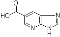 structure of CAS# 24638-31-1, 3H-Imidazo[4,5-b]pyridine-6-carboxylic acid