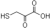 CAS # 2464-23-5, beta-Mercaptopyruvic acid, 3-Mercapto-2-oxopropionic acid, 3-Mercaptopyruvic acid, Mercaptopyruvic acid