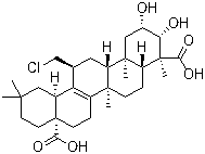 structure of CAS# 2469-34-3, 远志皂苷元