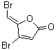structure of CAS# 247167-54-0, (5Z)-4-溴-5-(溴亚甲基)-2(5H)-呋喃酮