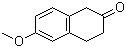 structure of CAS# 2472-22-2, 6-甲氧基-3,4-二氢-1H-2-萘酮
