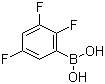 structure of CAS# 247564-73-4, 2,3,5-三氟苯硼酸