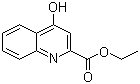 structure of CAS# 24782-43-2, 4-羟基喹啉-2-甲酸乙酯