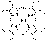 structure of CAS# 24804-00-0, 八乙基卟啉钯(II)