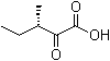 CAS # 24809-08-3, (3S)-3-Methyl-2-oxopentanoic acid, L-2-Keto-3-Methylvalerate, L-2-keto-3-Methylvaleric acid, L-alpha-keto-beta-Methylvaleric acid