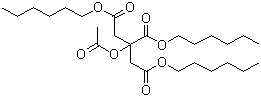 CAS 登录号：24817-92-3, 乙酰柠檬酸三正己酯