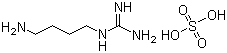 structure of CAS# 2482-00-0, 1-(4-氨丁基)胍硫酸盐
