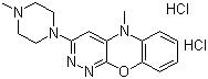 structure of CAS# 24853-80-3, 阿扎吩