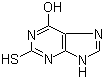 CAS 登录号：2487-40-3, 2-巯基-6-羟基嘌呤