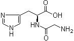 structure of CAS# 2489-13-6, 甘氨酰-L-组氨酸