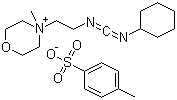 structure of CAS# 2491-17-0, N-环己基-N'-[(N-甲基吗啉)乙基]碳二亚胺对甲苯磺酸盐