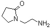 structure of CAS# 24935-08-8, N-(2-氨基乙基)吡咯烷-2-酮