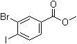 structure of CAS# 249647-24-3, 3-溴-4-碘苯甲酸甲酯