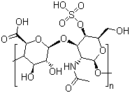CAS 登录号：24967-93-9, 硫酸软骨素