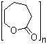 2-Oxepanone homopolymer molecular structure (CAS 24980-41-4)