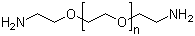 structure of CAS# 24991-53-5, Polyethylene glycol diamine