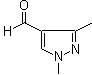 structure of CAS# 25016-12-0, 1,3-二甲基-1H-吡唑-4-甲醛