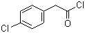 structure of CAS# 25026-34-0, 4-Chlorobenzeneacetyl chloride