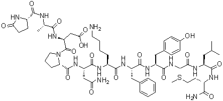 structure of CAS# 2507-24-6, 泡蛙肽