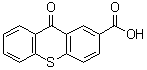 structure of CAS# 25095-94-7, Thioxanthone-2-carboxylic acid
