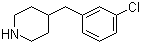 structure of CAS# 251107-31-0, 4-(3-氯苄基)哌啶