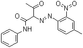structure of CAS# 2512-29-0, Pigment Yellow 1