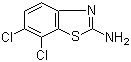 structure of CAS# 25150-27-0, 2-氨基-6,7-二氯苯并噻唑