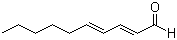 structure of CAS# 25152-84-5, 反式-2,4-癸二烯醛