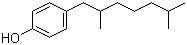 structure of CAS# 25154-52-3, Nonylphenol