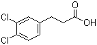 structure of CAS# 25173-68-6, 3-(3,4-二氯苯基)丙酸
