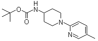 CAS # 252578-18-0, [1-(5-Methyl-2-pyridinyl)-4-piperidinyl]carbamic acid tert-butyl ester