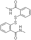 structure of CAS# 2527-58-4, 二硫-2,2'-双(N-甲基苯甲酰胺)