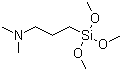 structure of CAS# 2530-86-1, (N,N-二甲基-3-氨丙基)三甲氧基硅烷
