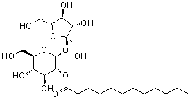 CAS # 25339-99-5, Sucrose monododecanoate, Surfhope SE Cosme C 1216, Surfhope SE Pharma D 1216, Sucrose lauric acid monoester
