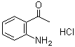 structure of CAS# 25384-14-9, 2'-氨基苯乙酮盐酸盐