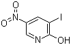 structure of CAS# 25391-58-6, 3-碘-5-硝基吡啶-2-醇