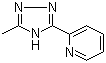 3-(2-Pyridyl)-5-methyl-1,2,4-triazole molecular structure (CAS 25433-36-7)