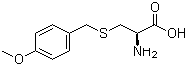 CAS # 2544-31-2, 2-Amino-3-[(4-methoxybenzyl)thio]propanoic acid, S-(4-Methoxybenzyl)-L-cysteine, H-Cys(pMeOBzl)-OH