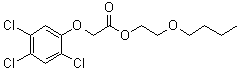CAS 登录号：2545-59-7, 2,4,5-三氯苯氧基乙酸丁氧乙酯