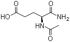 structure of CAS# 25460-87-1, N-Acetyl-L-isoglutamine