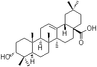 CAS # 25499-90-5, 3-Epioleanolic acid, (3alpha)-3-Hydroxy-olean-12-en-28-oic acid
