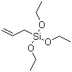 structure of CAS# 2550-04-1, 烯丙基三乙氧基硅烷